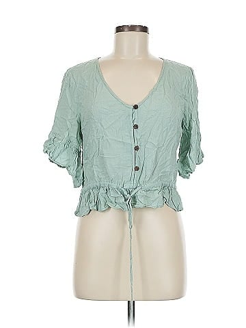 Patrons of Peace Short Sleeve Blouse (view 1)