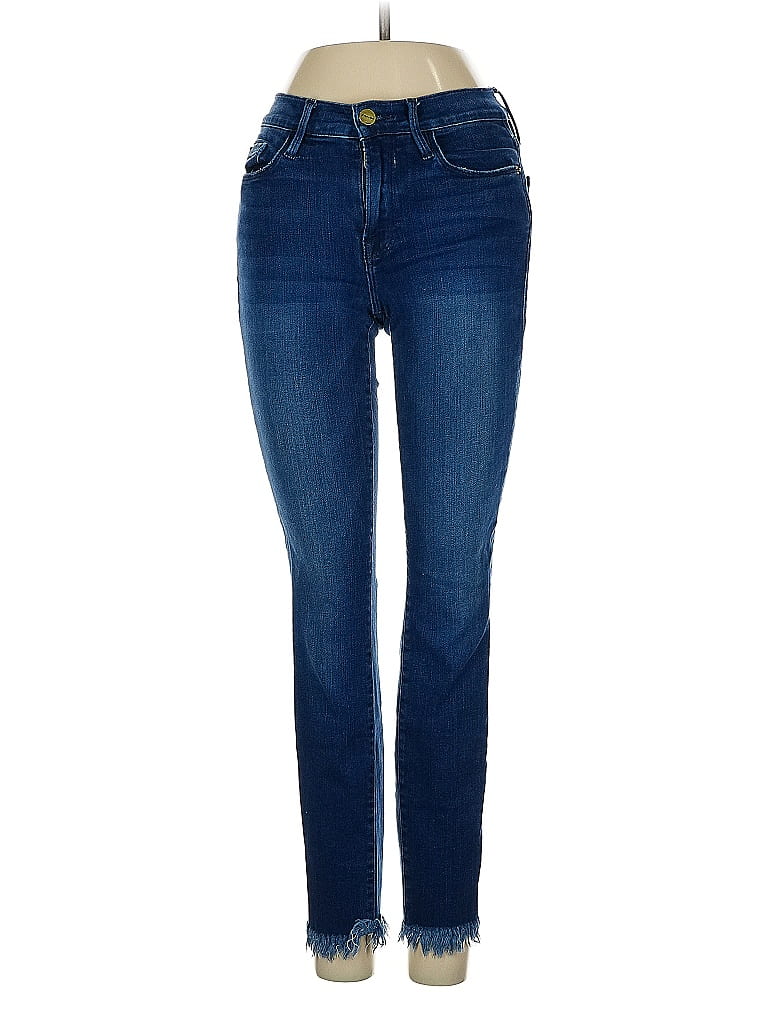 Pre-owned Frame Jeans In Blue