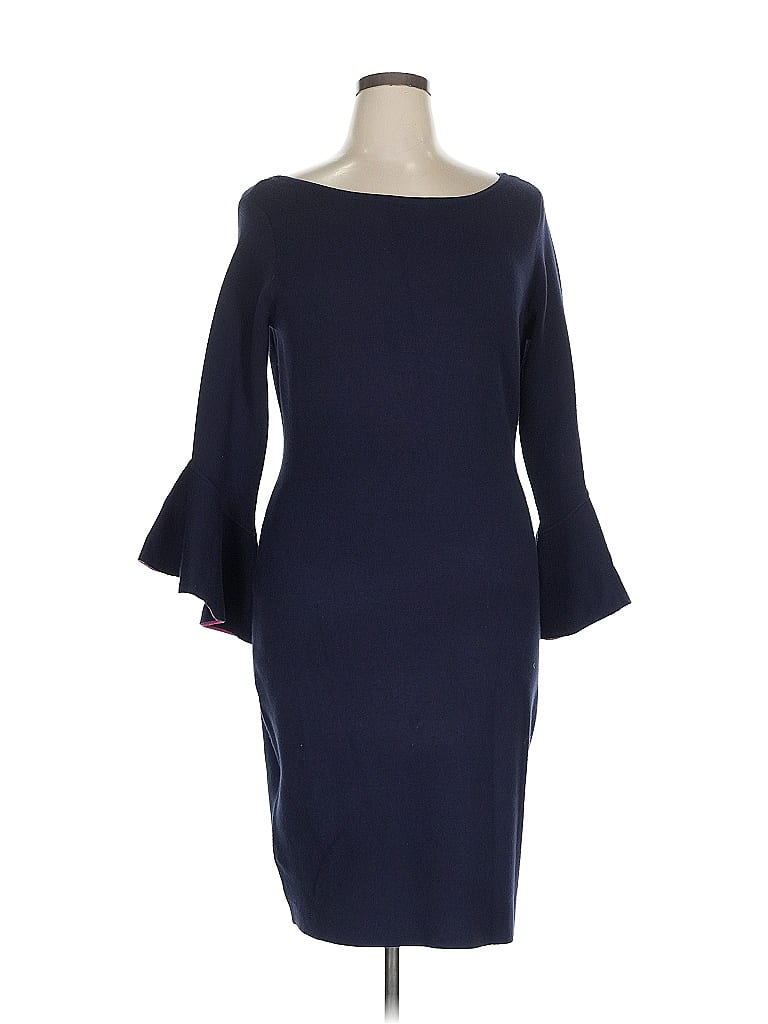 Pre-owned Eliza J Cocktail Dress In Blue