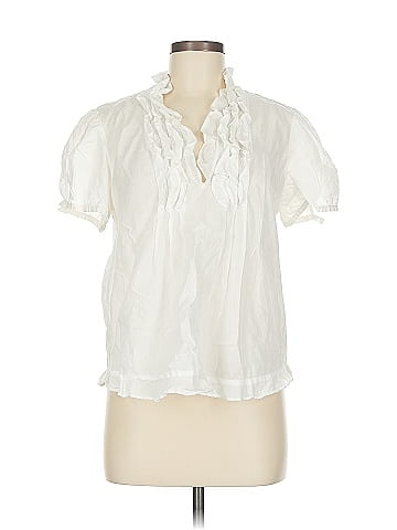 AK Anne Klein Short Sleeve Blouse (view 1)