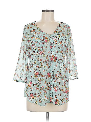 Mossimo Supply Co. 3/4 Sleeve Blouse (view 1)