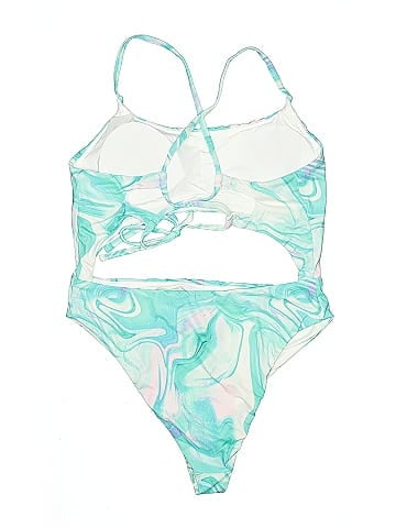 Aqua Two Piece Swimsuit (view 2)