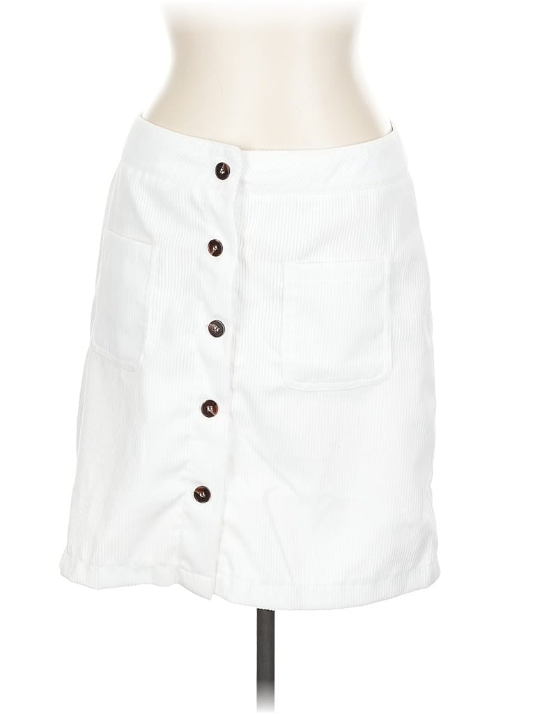 Pre-owned Loveu.dear Casual Skirt In White