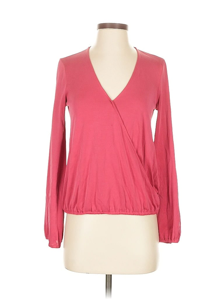 Pre-owned Sunday In Brooklyn Long Sleeve Blouse In Pink