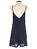 LACAUSA 100% Rayon Solid Blue Romper Size XS - photo 2