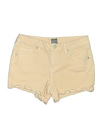 Soho JEANS NEW YORK & COMPANY Khaki Shorts (view 1)