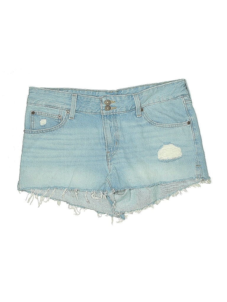 Click to view more detailed imagery on our partner's website Pre-owned Levi's Denim Shorts In Blue