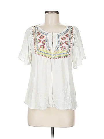 Alice Blue Short Sleeve Blouse (view 1)