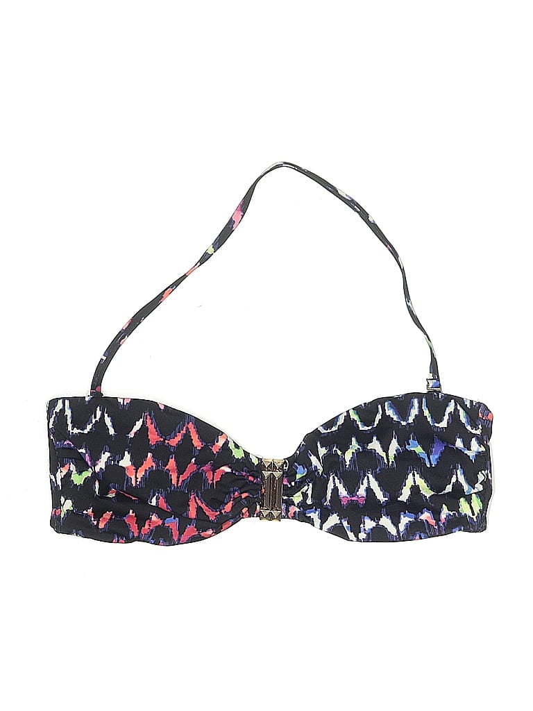 Pre-owned Bcbgmaxazria Swimsuit Top Blue Swimwear