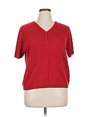 Alfred Dunner Short Sleeve Henley