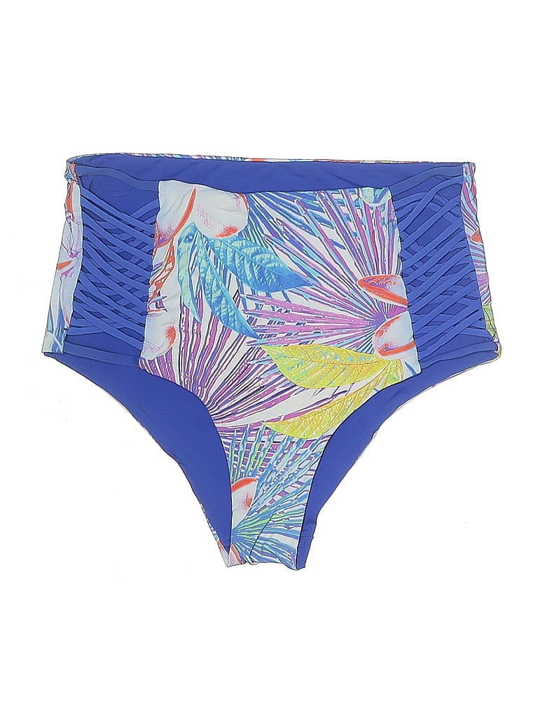 Pre-owned Unbranded Swimsuit Bottoms In Blue