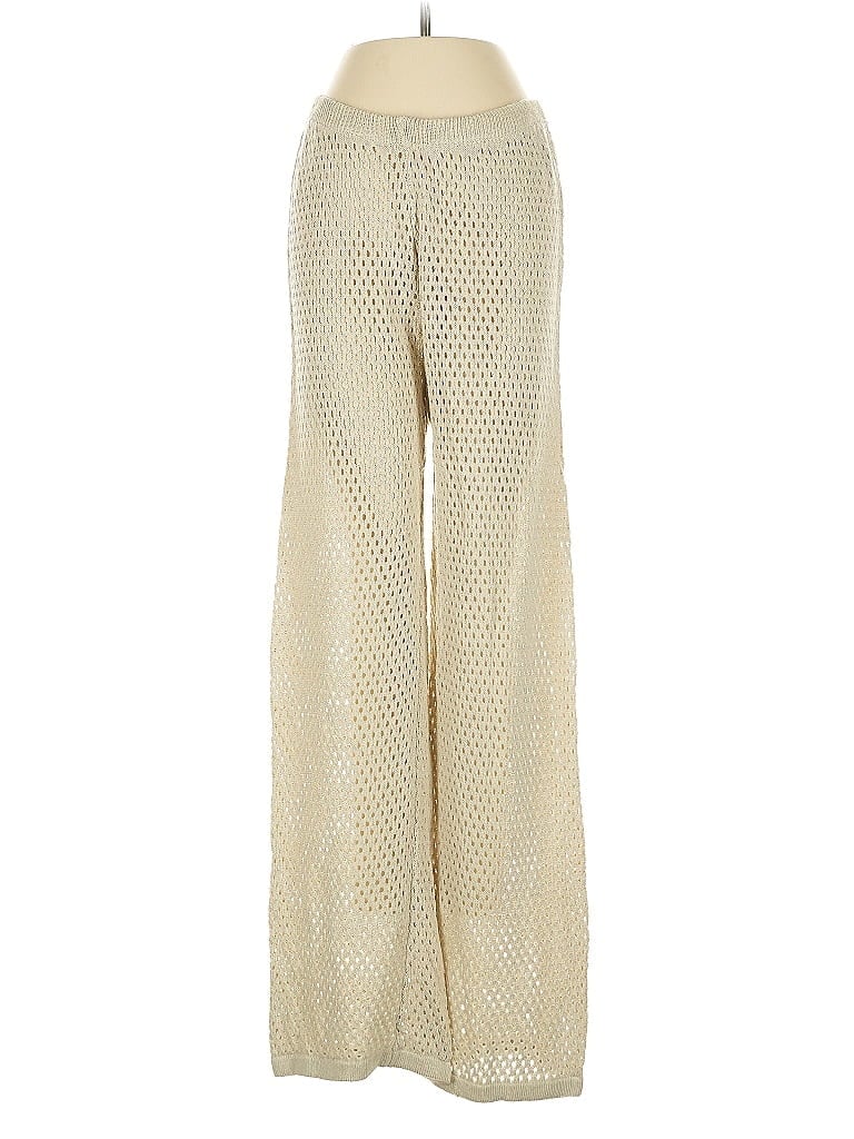Pre-owned Nasty Gal Inc. Casual Pants In Gold