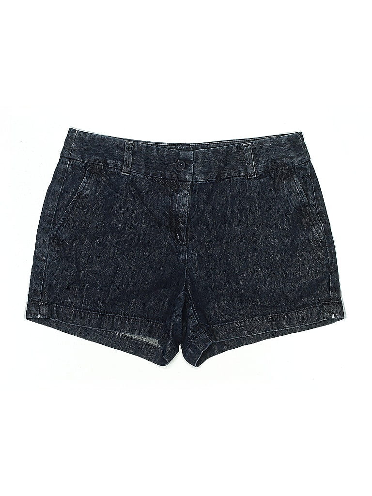 Pre-owned Ann Taylor Loft Outlet Denim Shorts In Blue