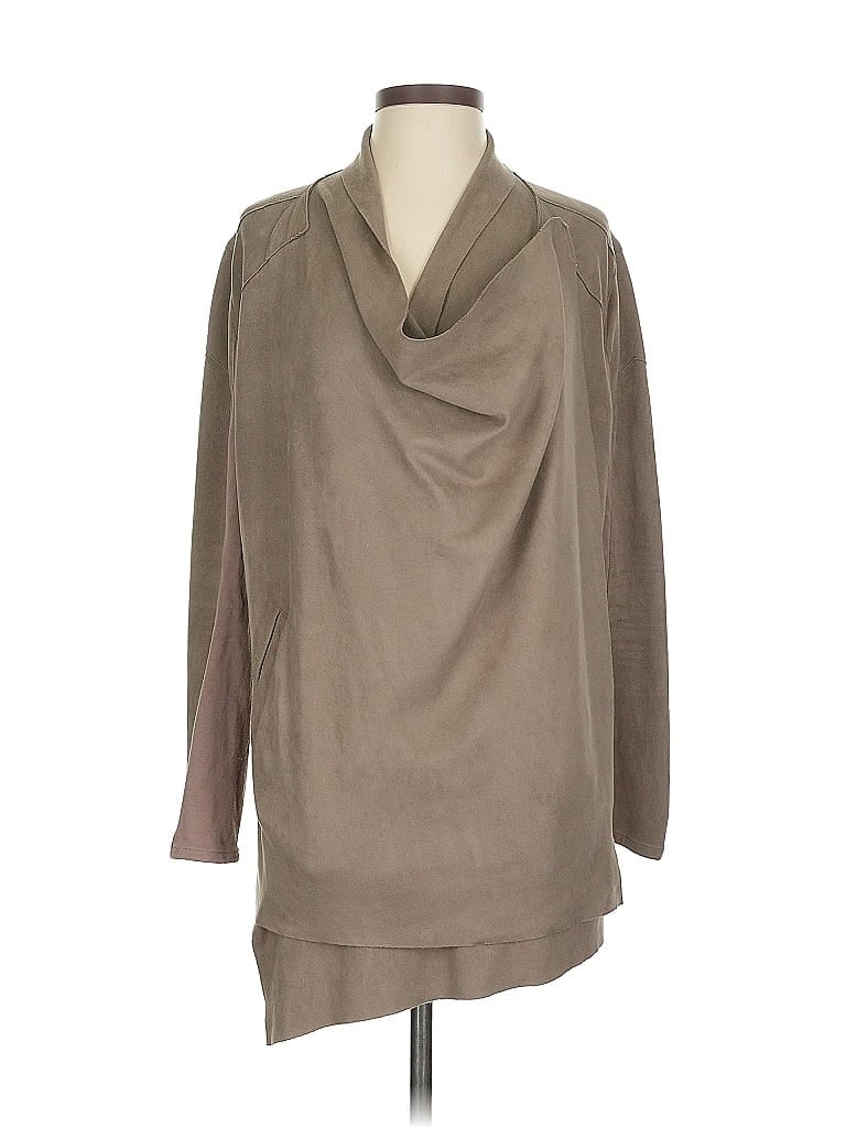 Pre-owned Blanknyc Blank Nyc Poncho In Brown