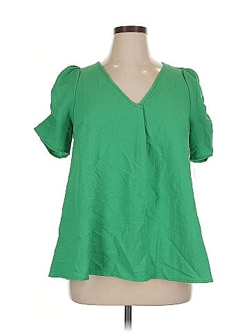 Emery Rose Short Sleeve Blouse (view 1)