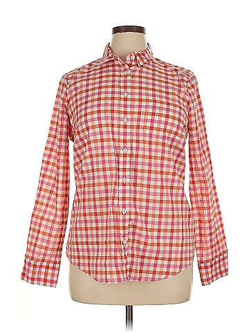J.Crew Factory Store Long Sleeve Button-Down Shirt (view 1)