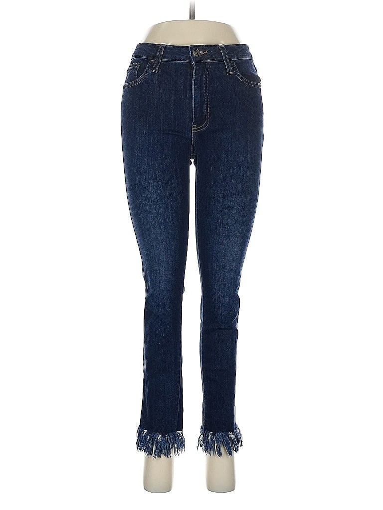 Pre-owned Just Black Jeans In Blue