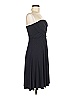Ann Taylor Solid Black Cocktail Dress Size 6 - photo 4