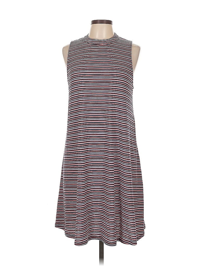 Pre-owned Love, Fire Casual Dress In Burgundy