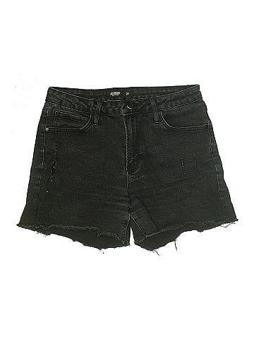 Just Black Denim Shorts (view 1)