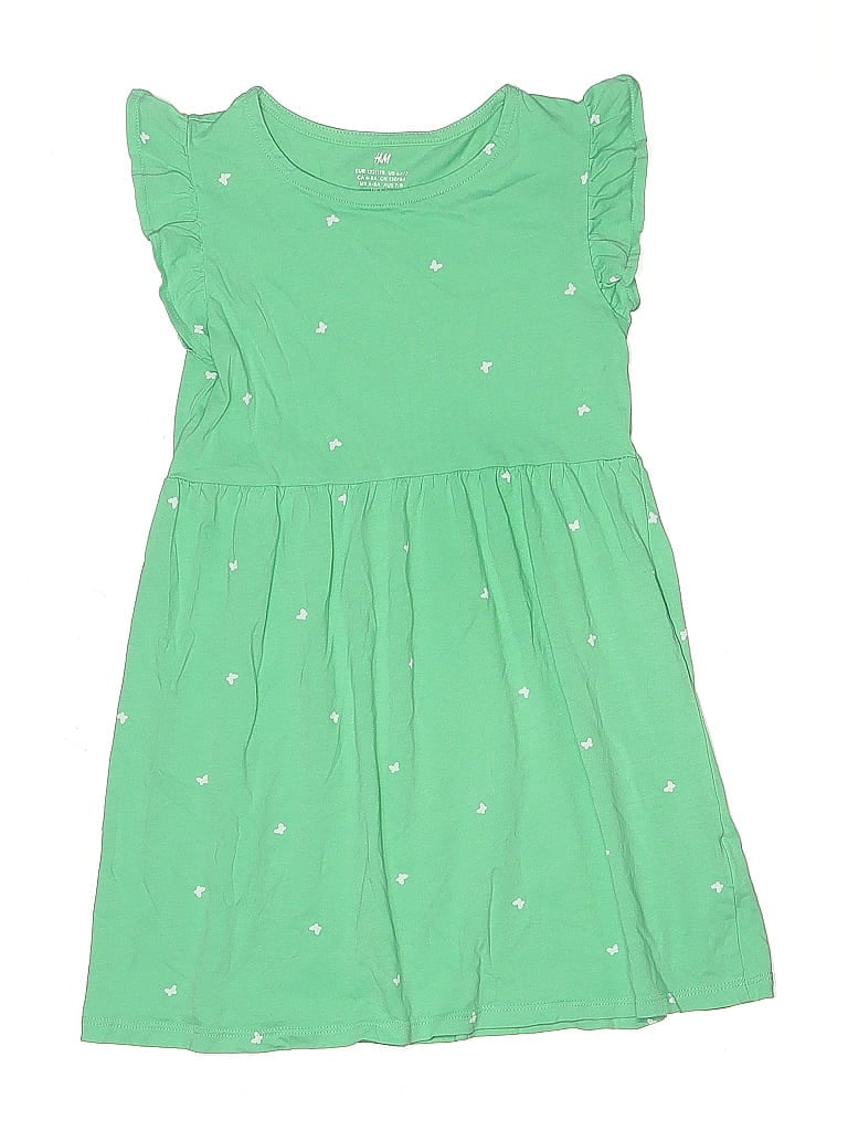 Pre-owned H&m Kids' Dress In Green