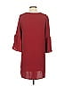 Everly 100% Polyester Solid Burgundy Casual Dress Size S - photo 2