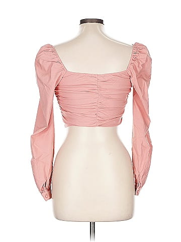 Blue Blush Long Sleeve Blouse (view 2)