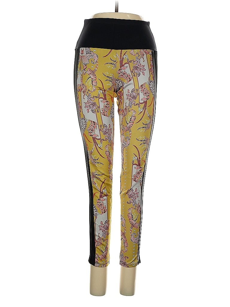 Pre-owned Noli Active Pants In Yellow