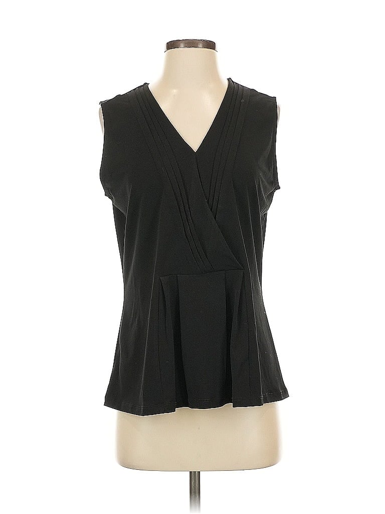 ANN TAYLOR FACTORY Pre-owned Sleeveless Blouse In Black