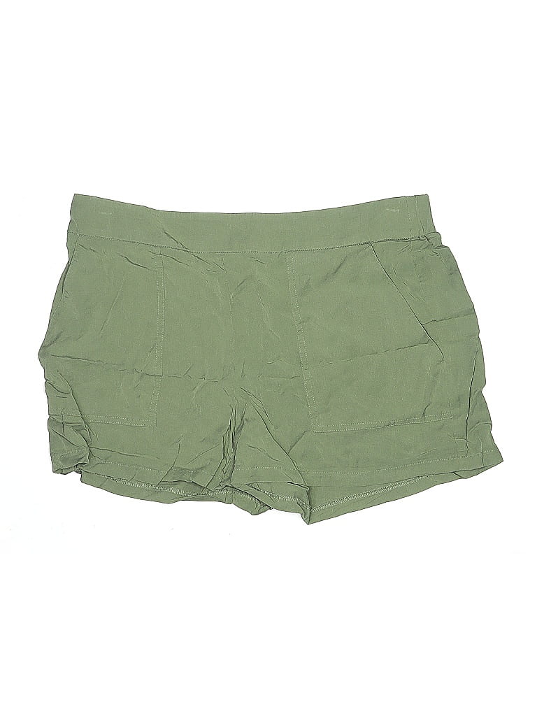 Pre-owned Nine West Khaki Shorts In Green