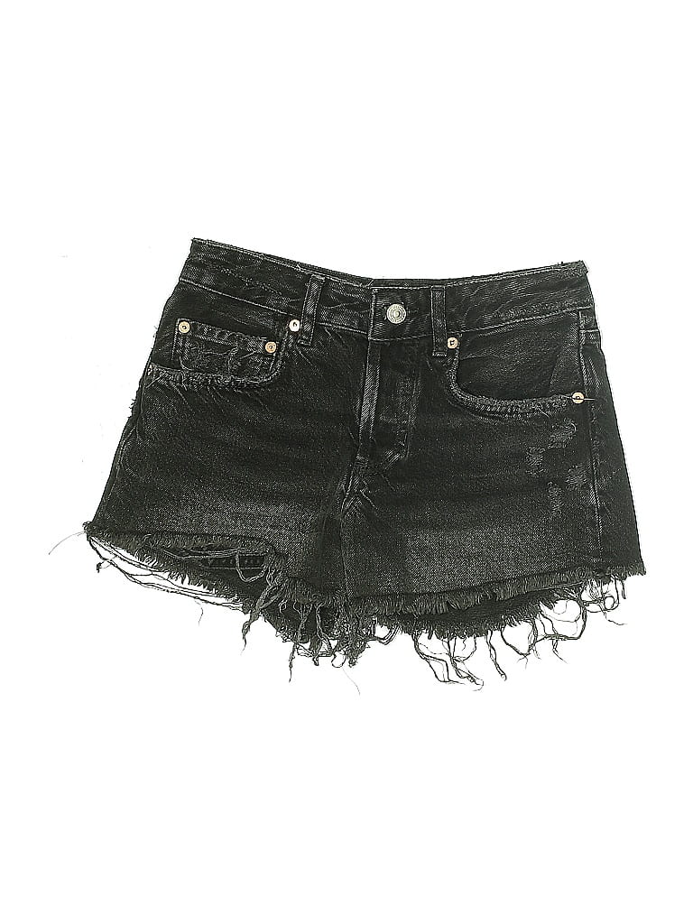 Pre-owned We The Free Denim Shorts In Black