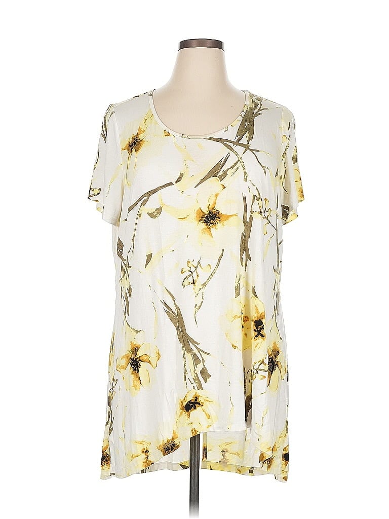 Pre-owned Cynthia Rowley Tjx Casual Dress In Yellow