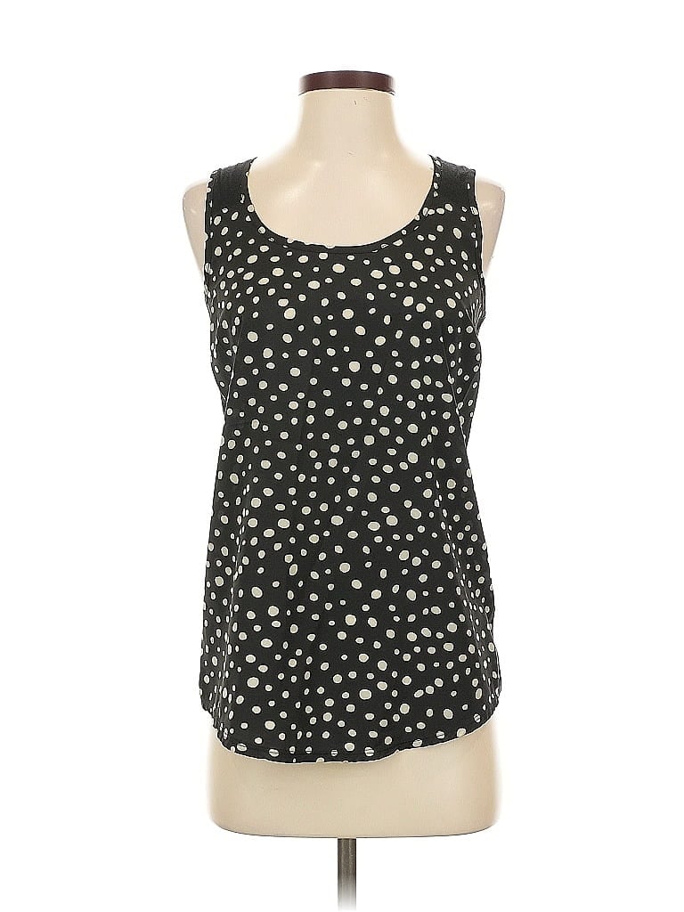Pre-owned The Limited Sleeveless Top Black Scoop Neck Tops