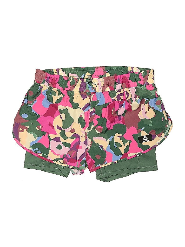 Pre-owned Reebok Shorts In Green