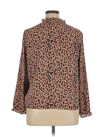 J.Crew Factory Store 3/4 Sleeve Blouse (view 2)