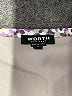 Worth New York 100% Polyester Paisley Purple Formal Skirt Size 4 - photo 4