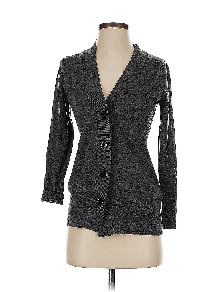 Click to view more detailed imagery on our partner's website Pre-owned Banana Republic Wool Cardigan Sweater In Gray