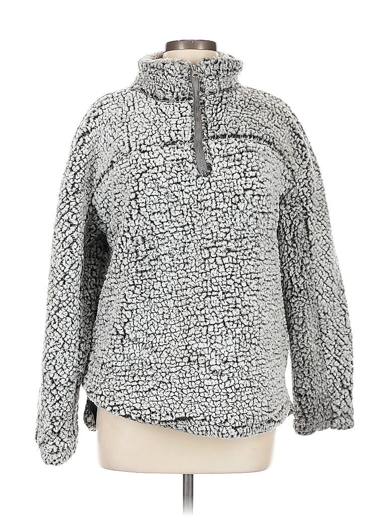 Click to view more detailed imagery on our partner's website Pre-owned Thread & Supply Pullover Sweater In Gray