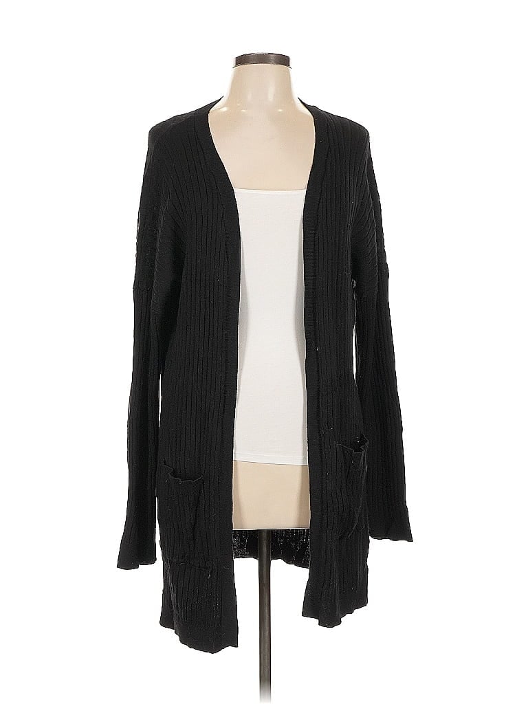 Pre-owned Hippie Rose Cardigan Sweater In Black