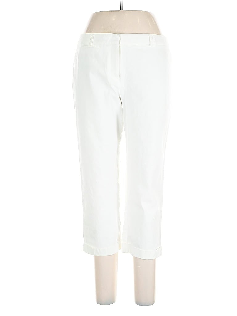 Pre-owned Chico's Casual Pants In White