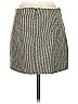 MNG Houndstooth Gray Black Casual Skirt Size 4 - photo 2