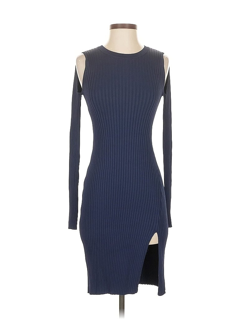 Pre-owned Bcbgmaxazria Cocktail Dress In Blue