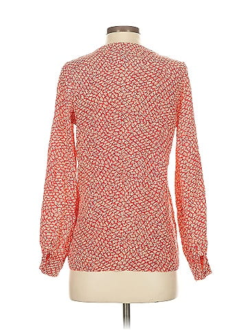Kachel Long Sleeve Silk Top (view 2)