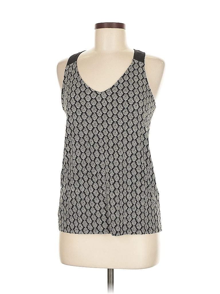 Pre-owned Banana Republic Factory Store Tank Top Gray Halter Neckline Tops