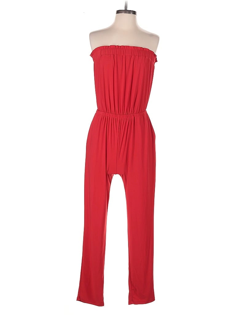 Pre-owned 1.state Jumpsuit In Red