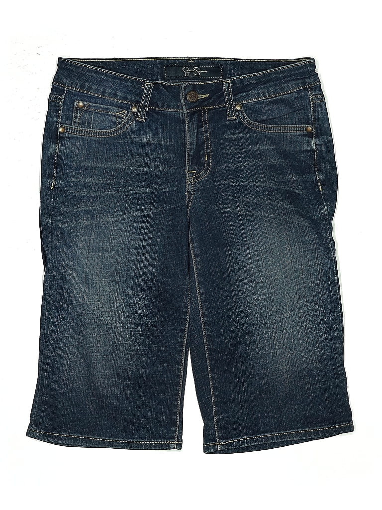 Pre-owned Jessica Simpson Denim Shorts In Blue