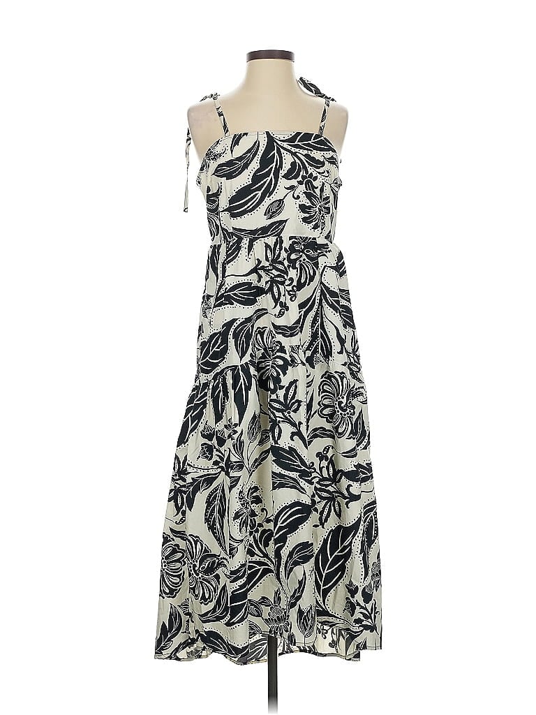 WHO WHAT WEAR Pre-owned Casual Dress In White