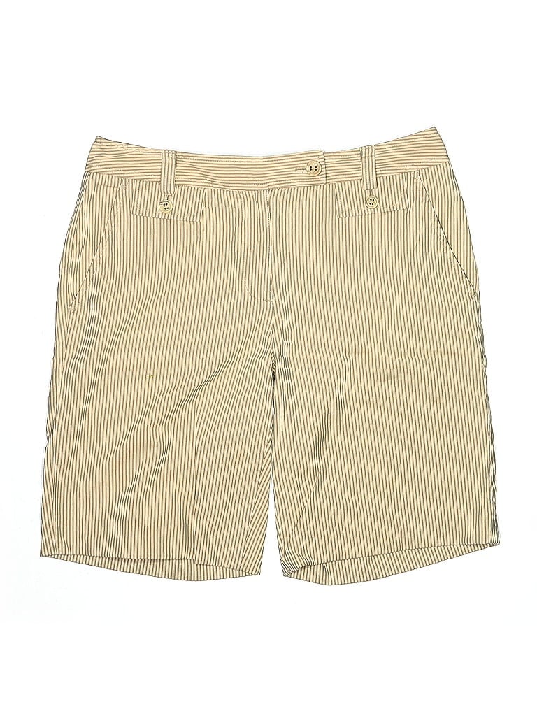 Pre-owned Talbots Khaki Shorts In Brown