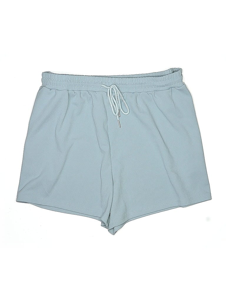 Pre-owned Shein Curve Athletic Shorts In Blue