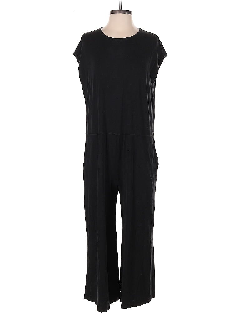 Pre-owned Eileen Fisher Jumpsuit In Black